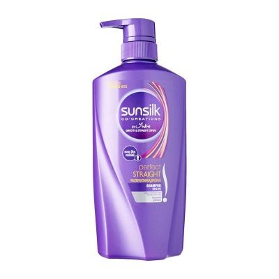 SUNSILK PERFECT STRAIGHT SHAMPOO (PURPLE) 625ML 12 X 625ML