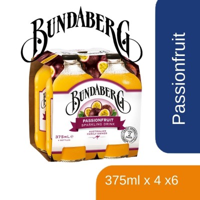 BUNDABERG PASSIONFRUIT (375MLx4sx6)