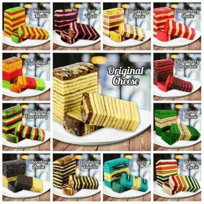 Kek Lapis Sarawak (13 different flavours available)