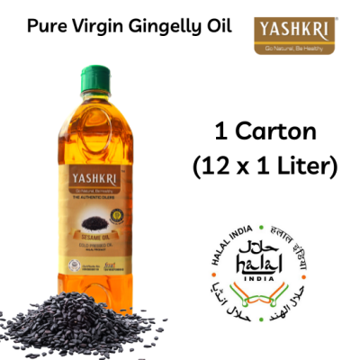 Virgin Gingelly Oil (12 x 1 Liters)