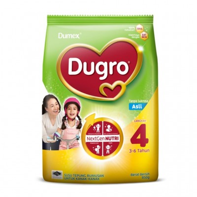 DUMEX DUGRO 4 REGULAR 3-6 YEARS 850g 12 X 850G