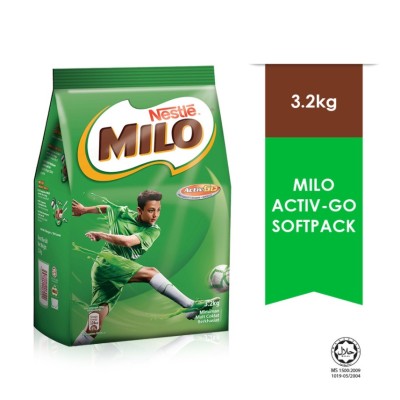 MILO Activ-Go Softpack 3.2kg (Pek Operator) x 6