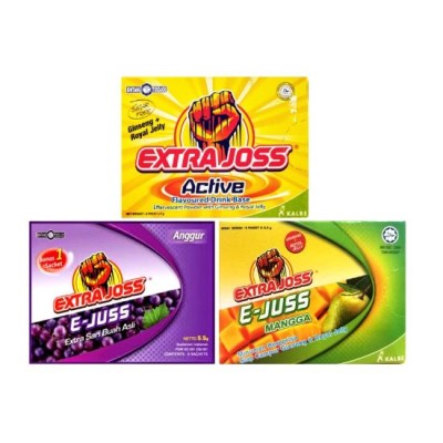 EXTRAJOSS MANGGA Mango with Ginseng & Royal Jelly 6 pkt x 4g [KLANG VALLEY ONLY]