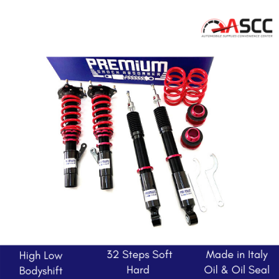 Perodua Myvi 2017 - Present PREMIUM P6 Hilo Softhard 32 Clicks Adjustable Shock Absorber