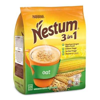 NESTUM CEREAL DRINK 3 IN 1 OAT 24 X 15 X 30G