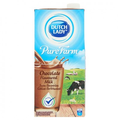 DUTCH LADY CHOCOLATE MILK 1L 12 X 1L