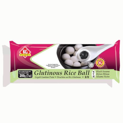 Glutinous Rice Ball Black Sesame (200g) (24 Units Per Carton)