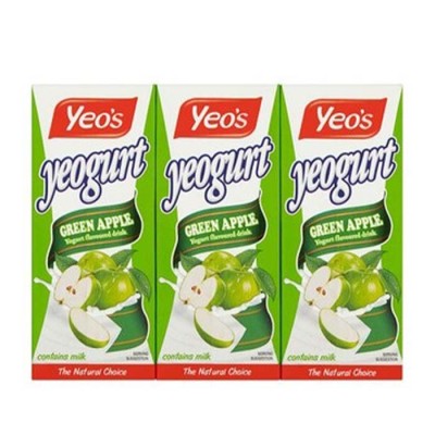 Yeo's Green Apple 6x250ml