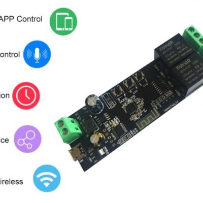 1 Gang relay (Smart magnetic door Autogate controller)