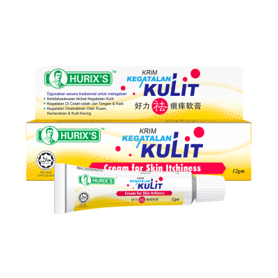 Hurix's Krim Kegatalan Kulit (384 Units Per Carton)