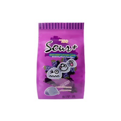 Lot100 Sour + Blackcurrent Flavoured Gummy 100g