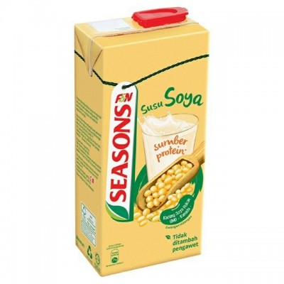 F&N Season Air Kotak 1L | Susu Soya