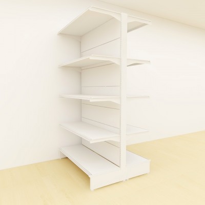 Premium Retail Display Shelves Island Joint Unit 2100 H x 1200L x 930 D