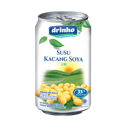 Drinho Susu Kacang Soya Tin 300ml