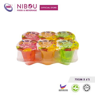 Nibou (NBI) KIDS JOY Drinking Jelly (75gm x 6's x 24)