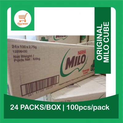 MILO CUBE 100pcs x 24 PACKS NESTLE Energy Cube