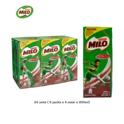 MILO UHT 200ml (24 Units Per Carton)