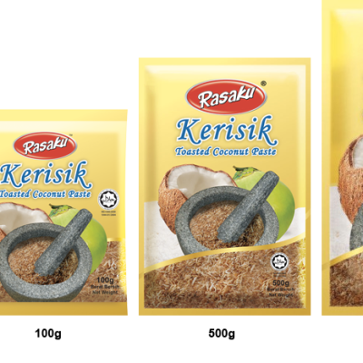 Rasaku Kerisik Toasted Coconut Paste 40g [KLANG VALLEY ONLY]