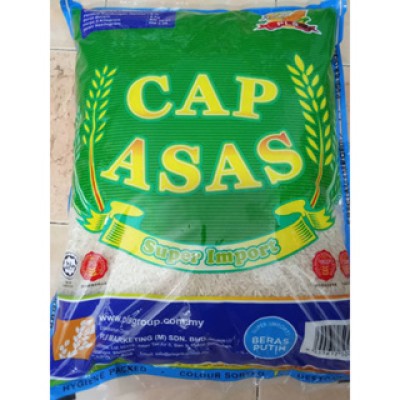 Cap Asas Beras Sekinchan Super Import 10kg