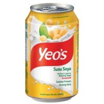 YEOS SOY BEAN MILK 300ML CAN (24 Units Per Carton)