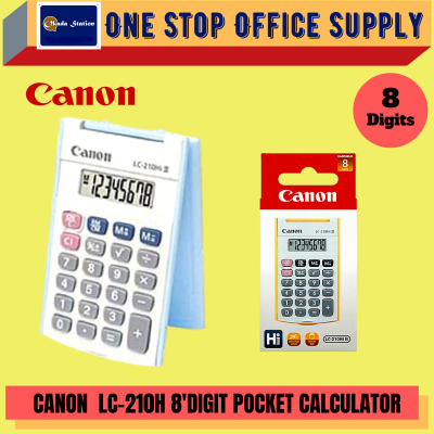 CANON LC-210HI III POCKET 8 Digits CALCULATOR