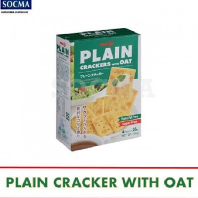 PLAIN CRACKER WITH OAT 40 X 104G (40 Units Per Carton)