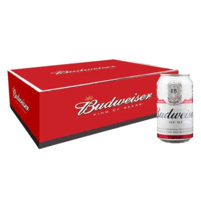 Budweiser Beer (Can) 355 ml x 24