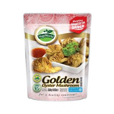 Vegeworld Vegan Golden Oyster Mushroom 250g x 20 (KLANG VALLEY ONLY)