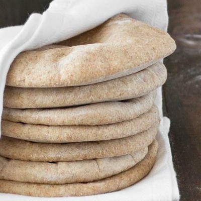 Pita Bread 5 inch - 5pcs x 60g x 24pack ( Frozen ) Wholemeal