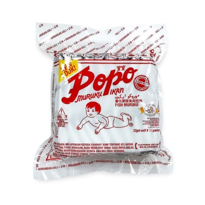 Popo Muruku Ikan 24 x 15g