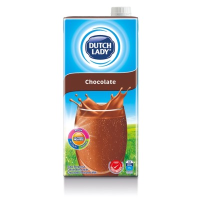 DUTCH LADY FULL CREAM UHT MILK 1L (Chocolate)