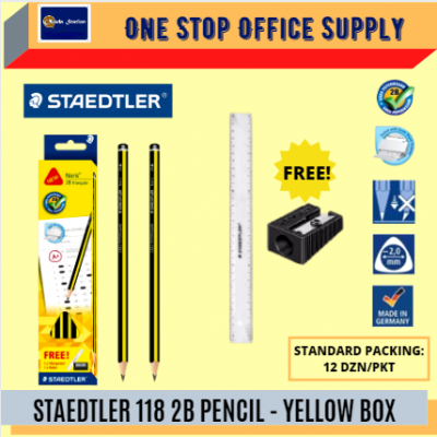 STAEDTLER 118 2B PENCIL - Exam Set