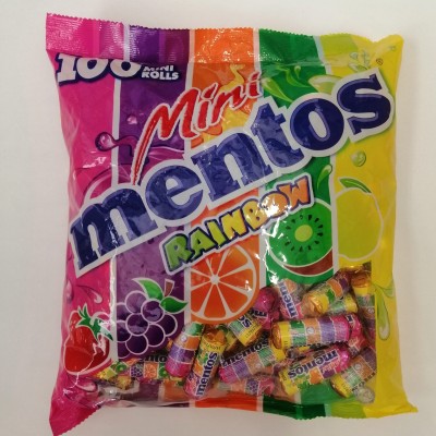 Mentos Mini Roll Rainbow 100's