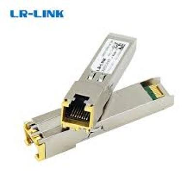 LR-LINK 1000BASE-T SFP Copper RJ45 100m Optical Transceiver Module (LRGP2012-X1ATR)