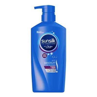 SUNSILK ANTI-DANDRUFF SOLUTION SHAMPOO (BLUE) 625ML 12 X 625ML