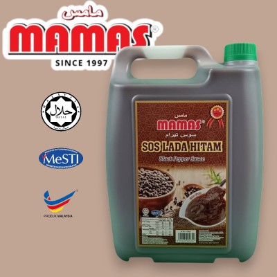 MAMAS BLACK PEPPER SAUCE 4.3kg