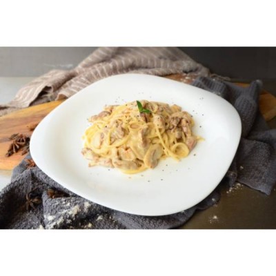 Instant Creamy Chicken Mushroom Pasta