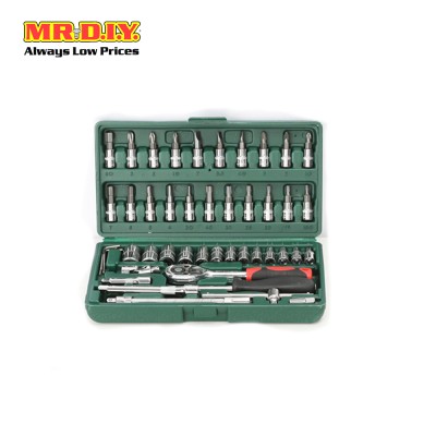 SOCKET WRENCH SET 46PCS G-10028