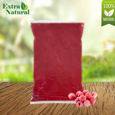 [Extra Natural] Frozen Raspberry Coulis [10 units a carton]