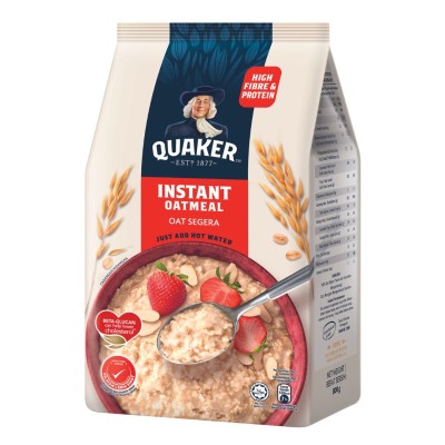 QUAKER INSTANT FOIL 800G x 12