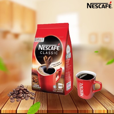 Nescafe Classic Coffee Refill 500g x 12