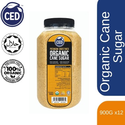 CED ORGANIC SUGAR (900Gx12)