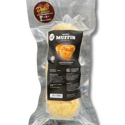 MANGO MUFFIN [Vegetarian, Frozen, Vegan & Halal] (25 Units per Carton)