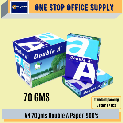 DOUBLE A PAPER A4 500'S  - 70GMS