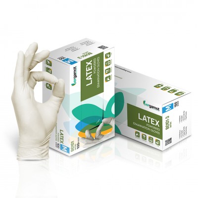 Bergamot - B0101 Latex Powdered Examination Gloves