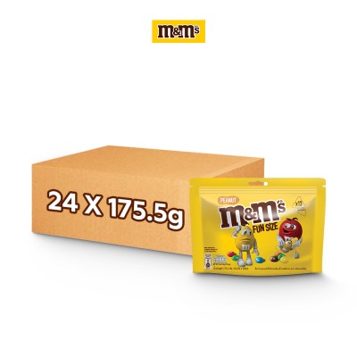 M&MS Peanut Fun Size 175.5g x 24