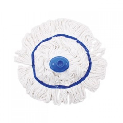 White Circular Mop