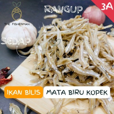 Ikan Bilis Mata Biru Kopek 5A (10KG)