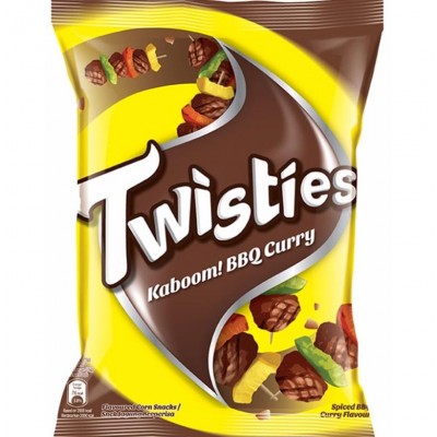 TWISTIES BBQ CURRY 60G 6 X 10 X 60G