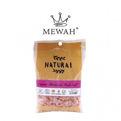 Mewah Organic Himalayan Rock Salt 400g (Mewah Garam Kasar Himalaya Organik 400g)